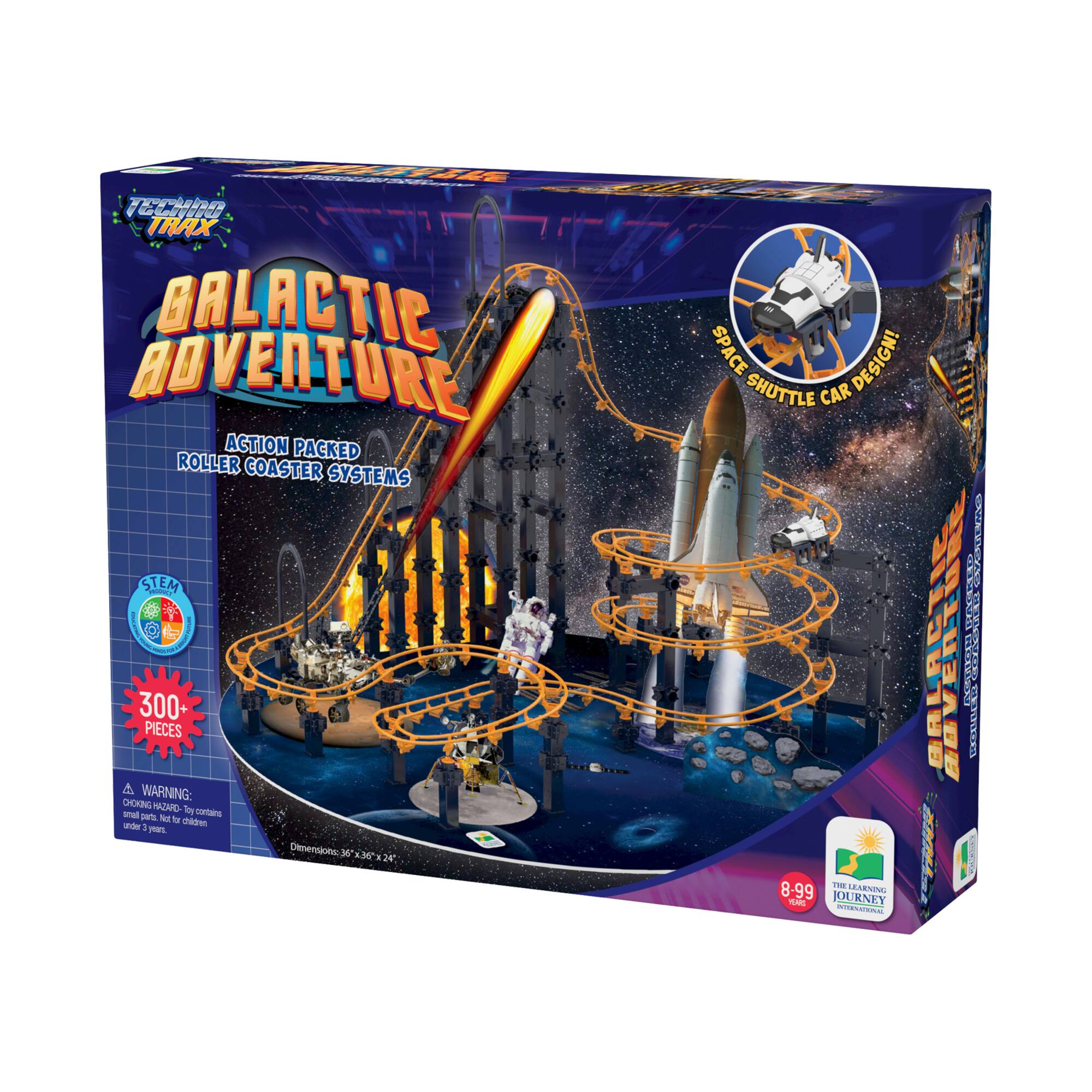 Techno Trax - Galactic Adventure: 300+ Pcs